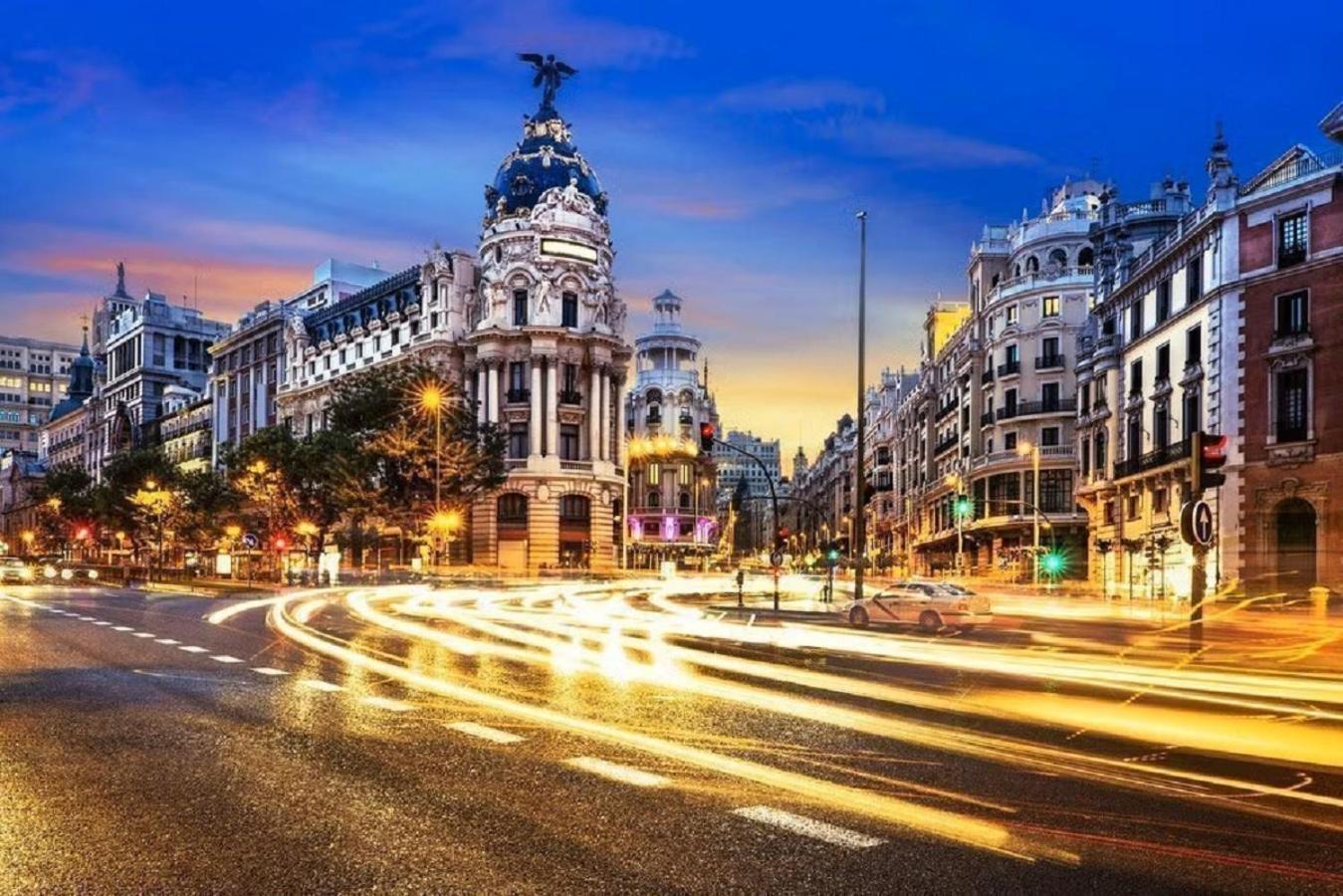 Apartmán Apartamento Unico En Gran Via Madrid Exteriér fotografie